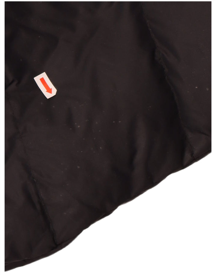 GUESS Womens Padded Coat UK 14 Medium Black Nylon