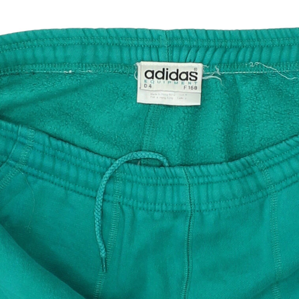 Adidas Equipment Mens Green Sweatpants | Vintage 90s Sportswear Track Pants VTG | Vintage Messina Hembry | Thrift | Second-Hand Messina Hembry | Used Clothing | Messina Hembry 