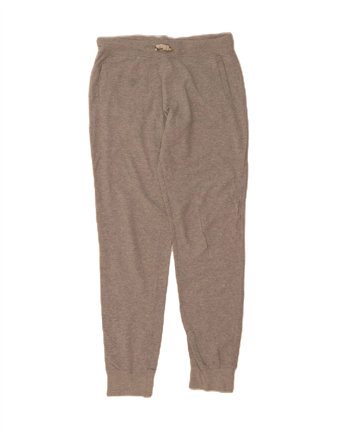 ELLESSE Womens Tracksuit Trousers Joggers UK 12 Medium Grey Cotton Vintage Ellesse and Second-Hand Ellesse from Messina Hembry 