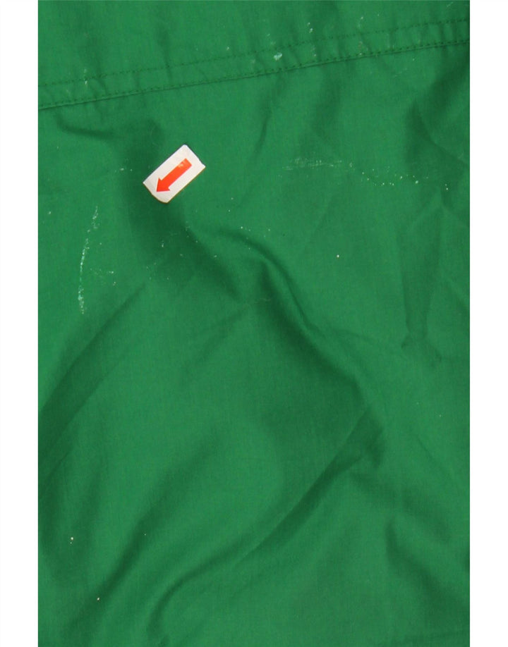 DIADORA Mens Padded Jacket UK 40 Large Green Colourblock Polyester