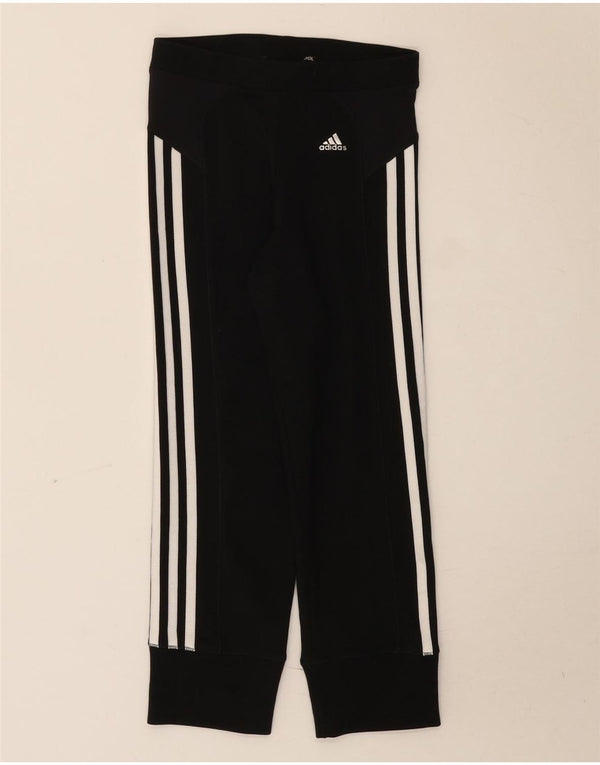 Adidas Womens Climacool Capri Tracksuit Trousers Joggers UK 8 Small Black