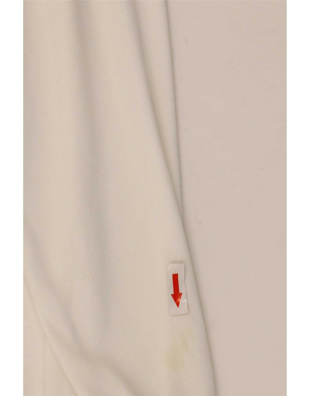 Adidas Mens Tracksuit Top Jacket Large White Polyester
