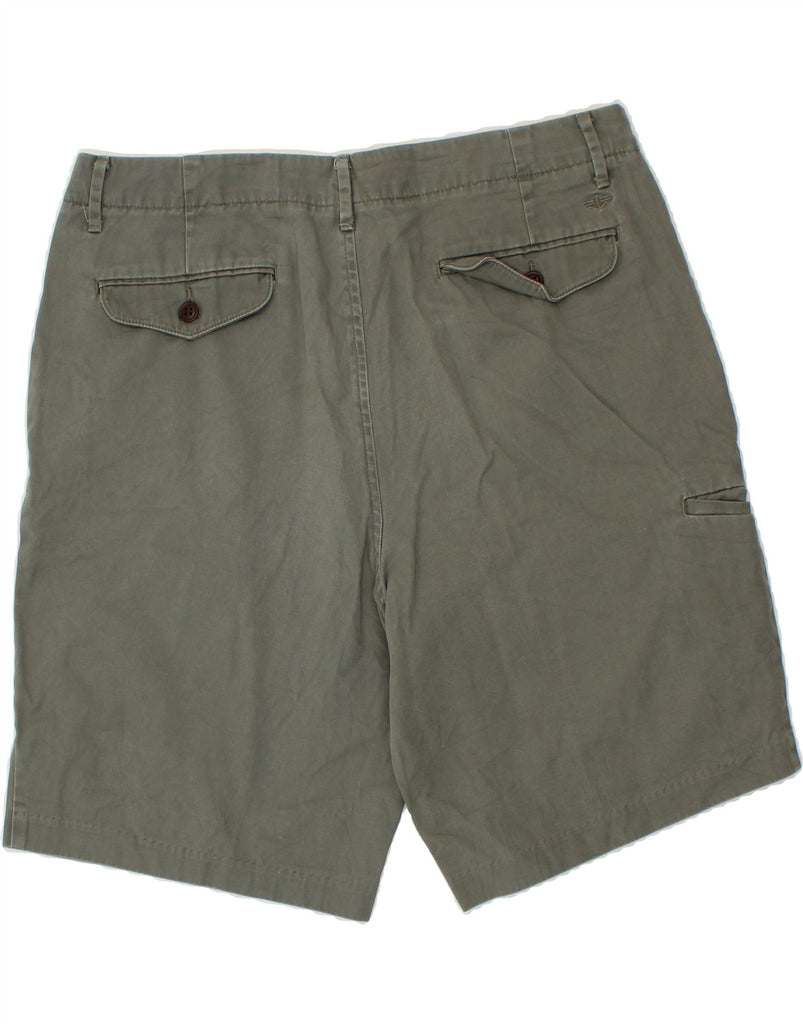 DOCKERS Mens Cargo Shorts W34 Large Grey Cotton Vintage Dockers and Second-Hand Dockers from Messina Hembry 