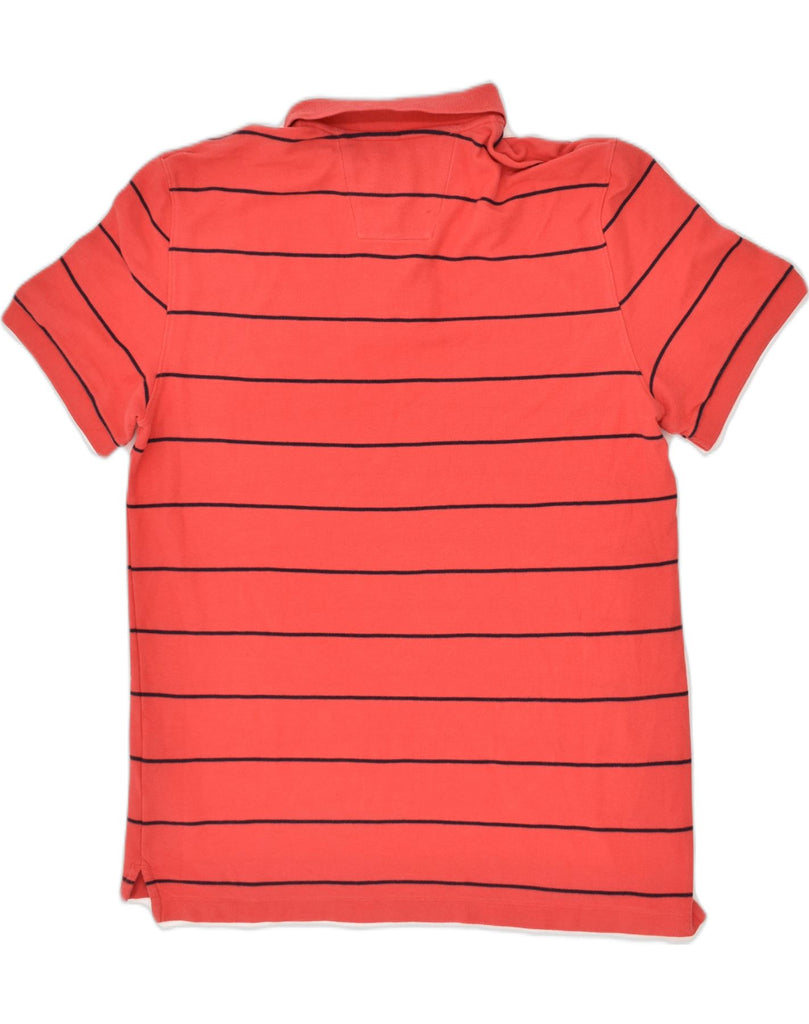 NAUTICA Mens Performance Classic Fit Polo Shirt XL Red Striped Cotton | Vintage Nautica | Thrift | Second-Hand Nautica | Used Clothing | Messina Hembry 