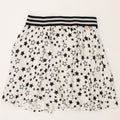 GAUDI Girls Abstract Pattern A-Line Skirt 9-10 Years W24  White Vintage Gaudi and Second-Hand Gaudi from Messina Hembry 