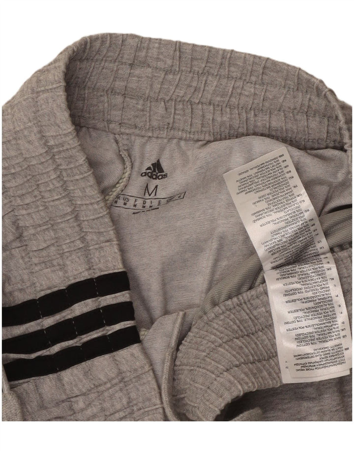 Adidas Mens Sport Shorts Medium Grey Flecked Cotton