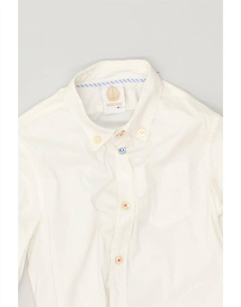 DONDUP Boys Shirt 7-8 Years White Cotton | Vintage Dondup | Thrift | Second-Hand Dondup | Used Clothing | Messina Hembry 