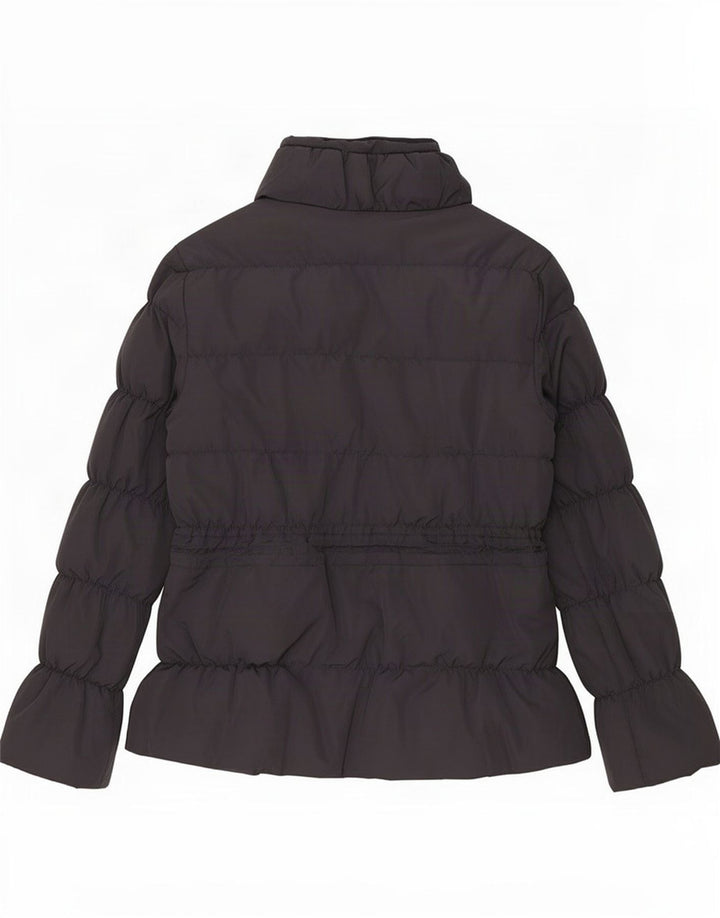 Zara Womens Padded Jacket UK 14 Large Navy Blue
