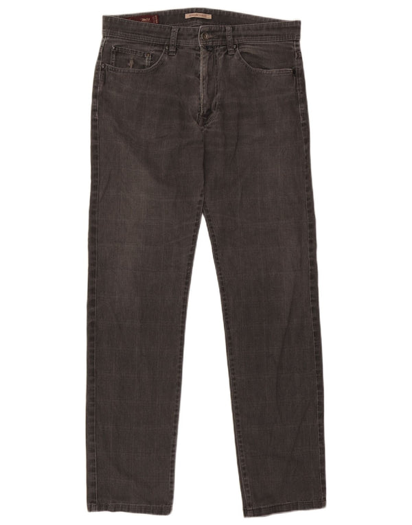 Marlboro Classics Mens Regular Slim Jeans W32 L31 Grey Cotton