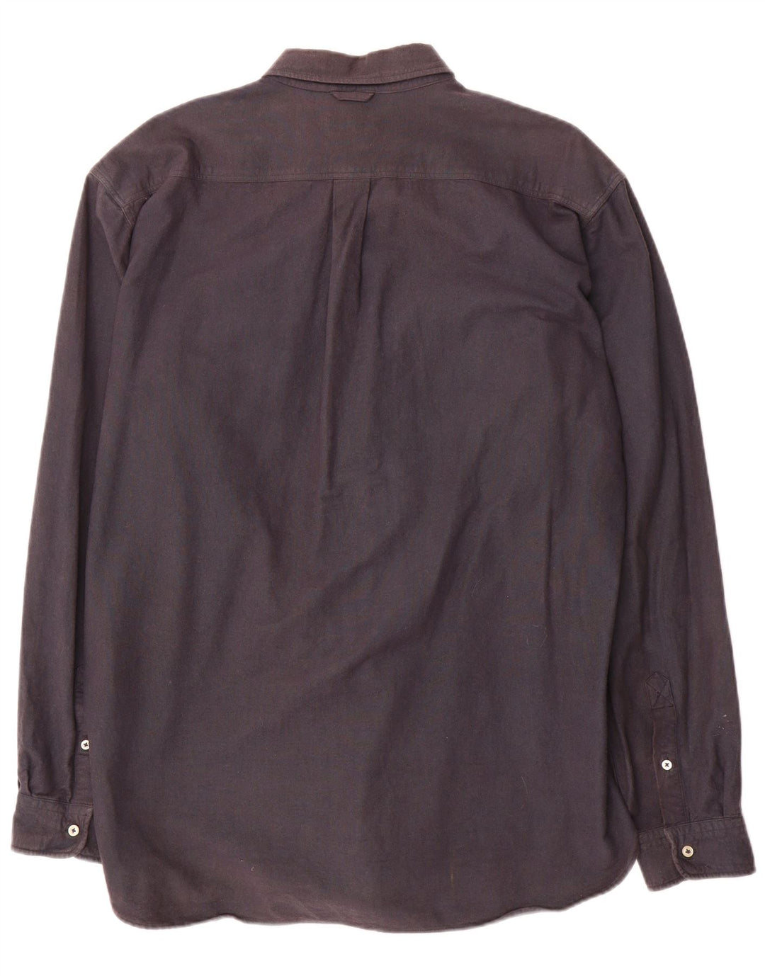 Barbour Mens Regular Fit Shirt XL Navy Blue Cotton