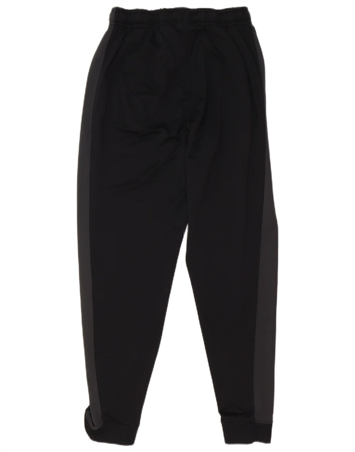 Nike Mens Tracksuit Trousers Joggers Large  Black Colourblock Polyester