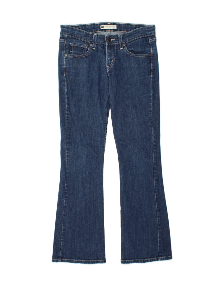LEVI'S Womens 518 Super Low Bootcut Jeans US 5 Medium W30 L30 Blue Cotton Vintage Levi's and Second-Hand Levi's from Messina Hembry 