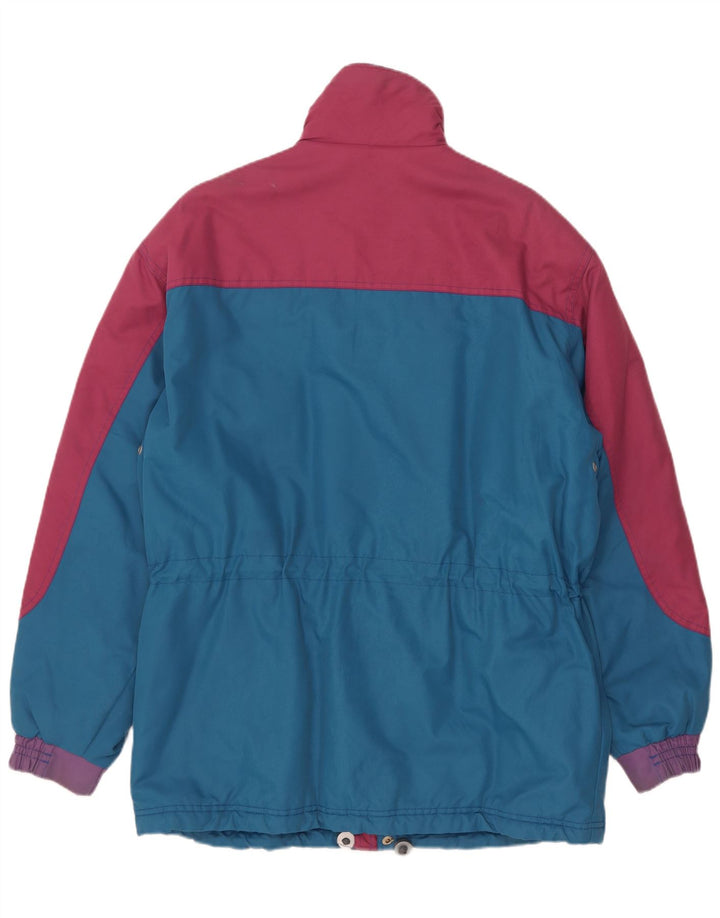Volkl Mens Ski Jacket EU 48 Medium Blue Colourblock Polyamide