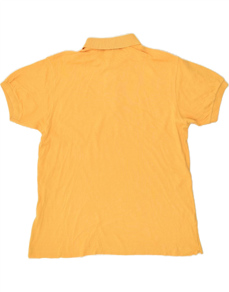 LACOSTE Mens Polo Shirt Size 6 XL Yellow Cotton | Vintage Lacoste | Thrift | Second-Hand Lacoste | Used Clothing | Messina Hembry 