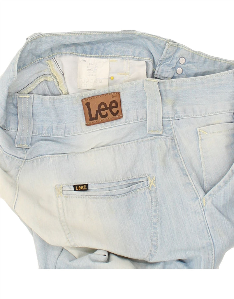 LEE Womens Sonora Wide Leg Jeans W29 L28  Blue Cotton | Vintage Lee | Thrift | Second-Hand Lee | Used Clothing | Messina Hembry 