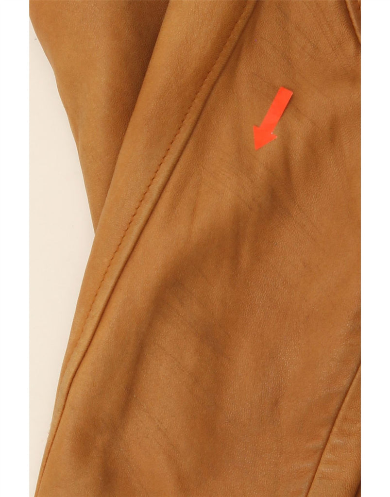 BLAUER Mens Suede Bomber Jacket UK 42 XL Brown Leather Vintage Blauer and Second-Hand Blauer from Messina Hembry 