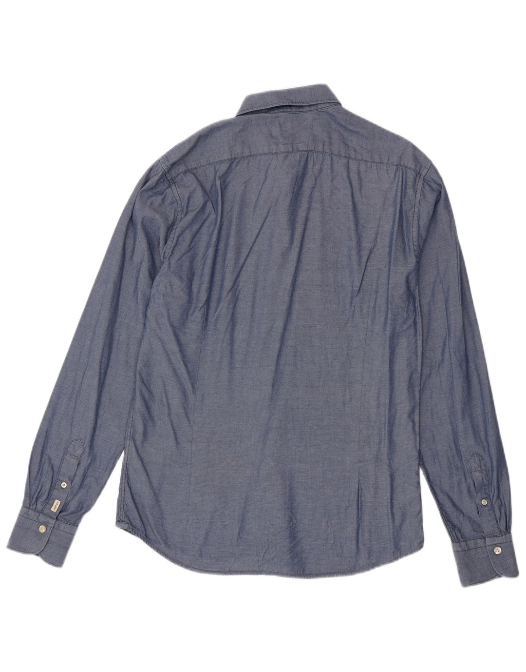 Scotch & Soda Mens Shirt Medium Blue Cotton