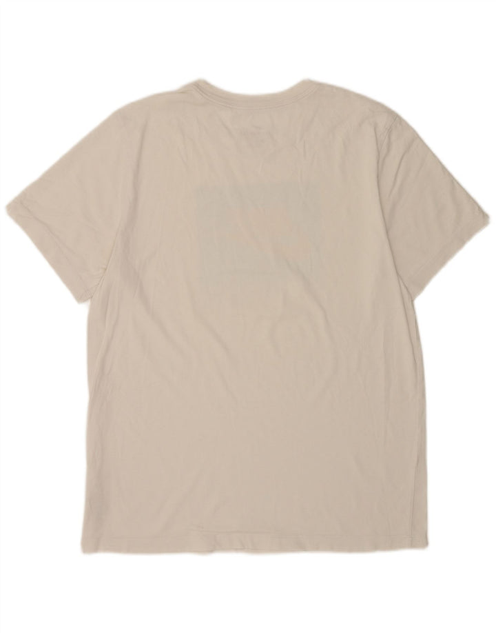 Nike Mens Graphic T-Shirt Top Large White Cotton