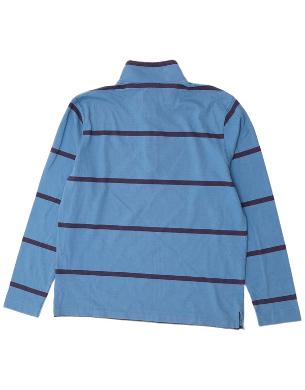 Marks & Spencer Mens Blue Harbour Sweatshirt Jumper Large Blue Striped
