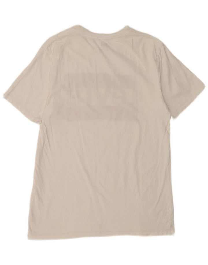 Levi's Mens Graphic T-Shirt Top Medium White