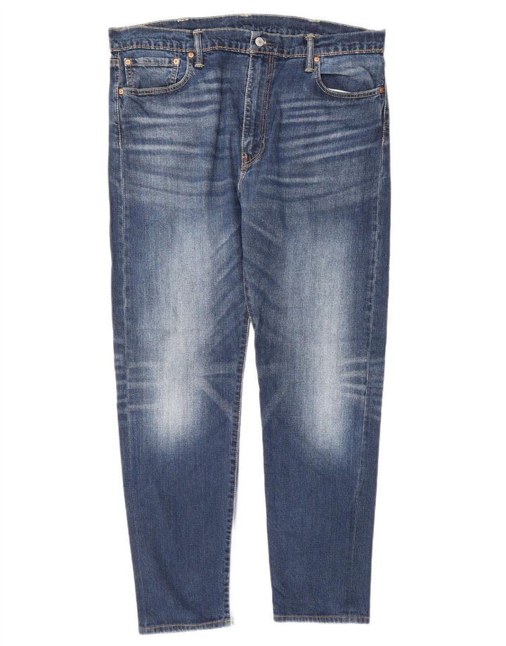 Levi's Mens 502 Tapered Jeans W40 L34 Blue Cotton