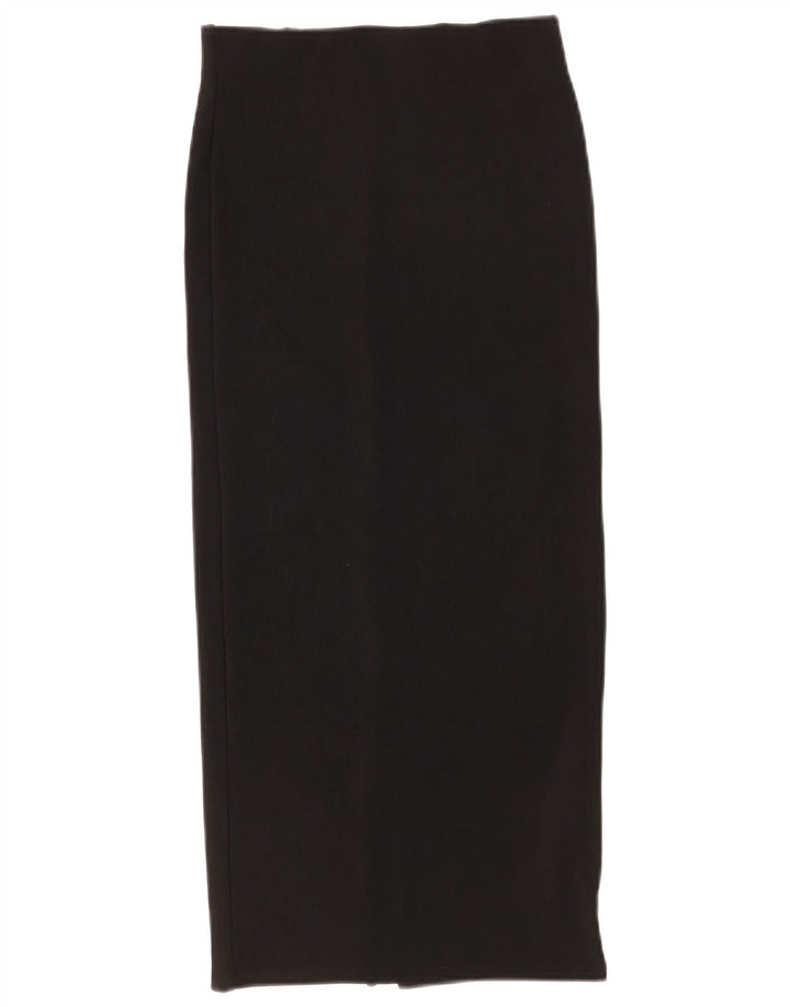 Zara Womens Midi Skirt Small W26 Black