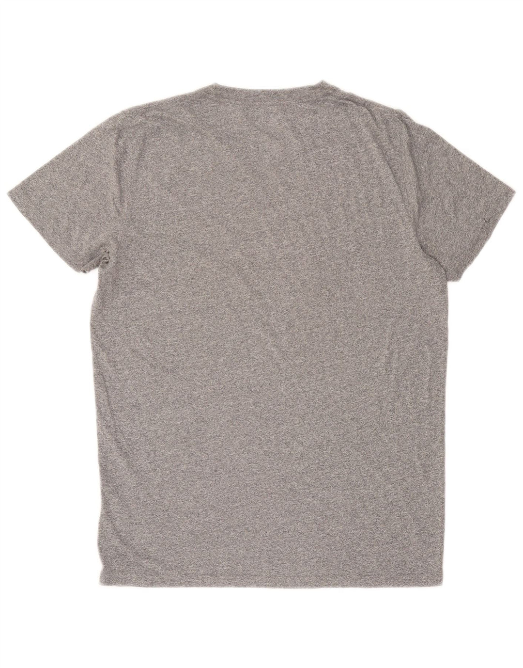 Hollister Mens T-Shirt Top Medium Grey Flecked Cotton
