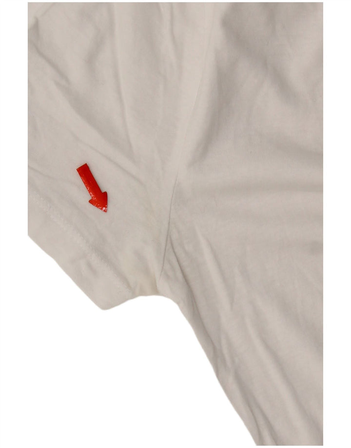 Zara Womens T-Shirt Top UK 10 Small White