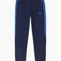 Adidas Mens Tracksuit Trousers Joggers Large Navy Blue Polyester