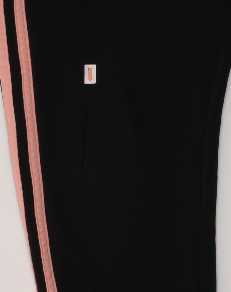 ADIDAS Girls Tracksuit Trousers Joggers 11-12 Years Black Polyester | Vintage Adidas | Thrift | Second-Hand Adidas | Used Clothing | Messina Hembry 