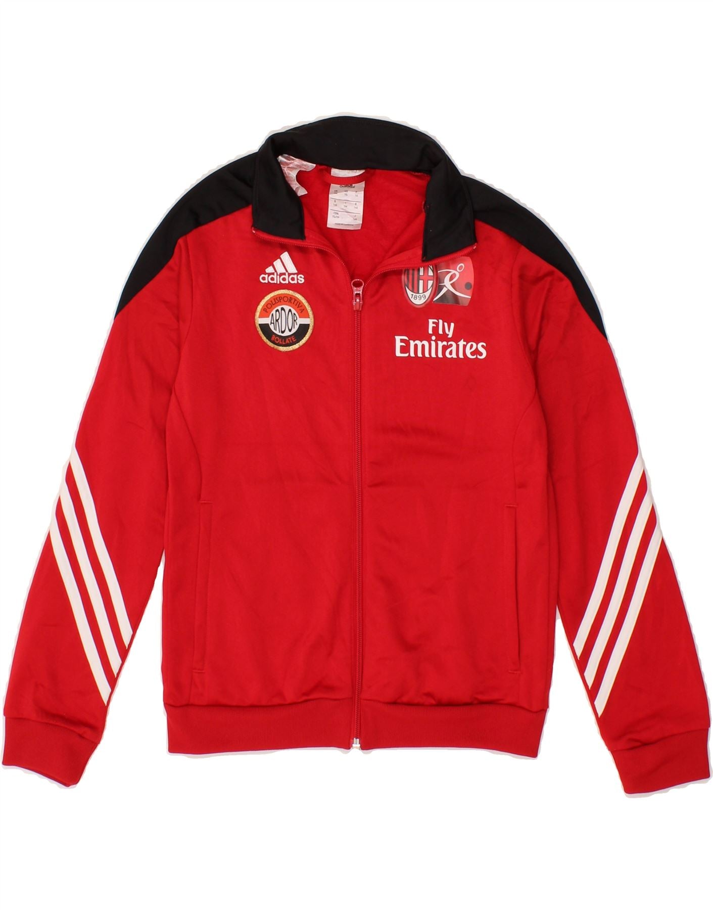 girls red adidas tracksuit