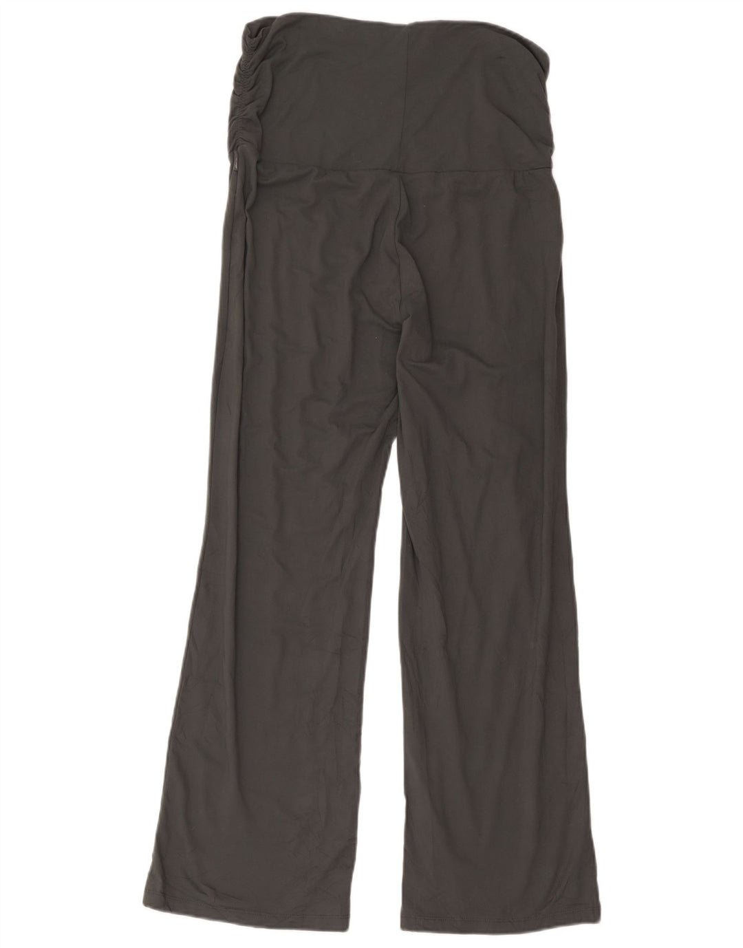Eddie Bauer Womens Petite Tracksuit Trousers UK 14 Medium  Grey Polyester