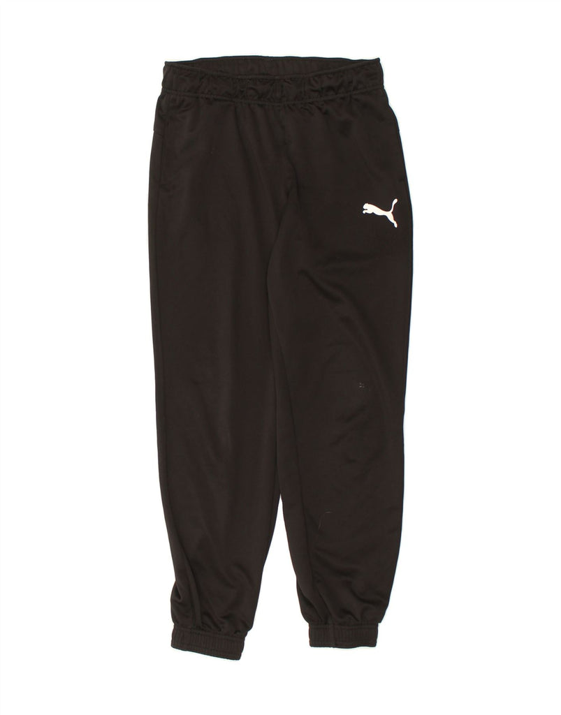 PUMA Boys Tracksuit Trousers Joggers 13-14 Years Black | Vintage Puma | Thrift | Second-Hand Puma | Used Clothing | Messina Hembry 