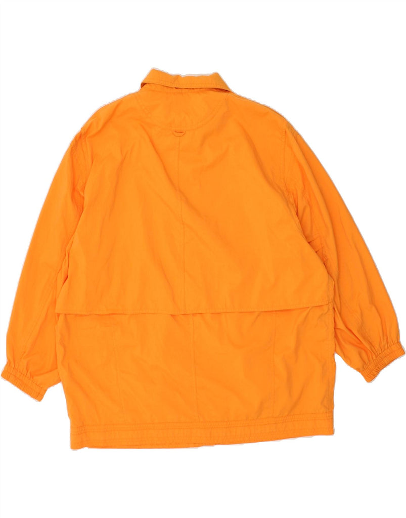 PENNY BLACK Womens Oversized Utility Jacket UK 14 Large Orange Polyester | Vintage Penny Black | Thrift | Second-Hand Penny Black | Used Clothing | Messina Hembry 