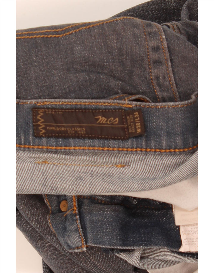 MARLBORO CLASSICS Mens Straight Jeans W38 L34 Blue Cotton