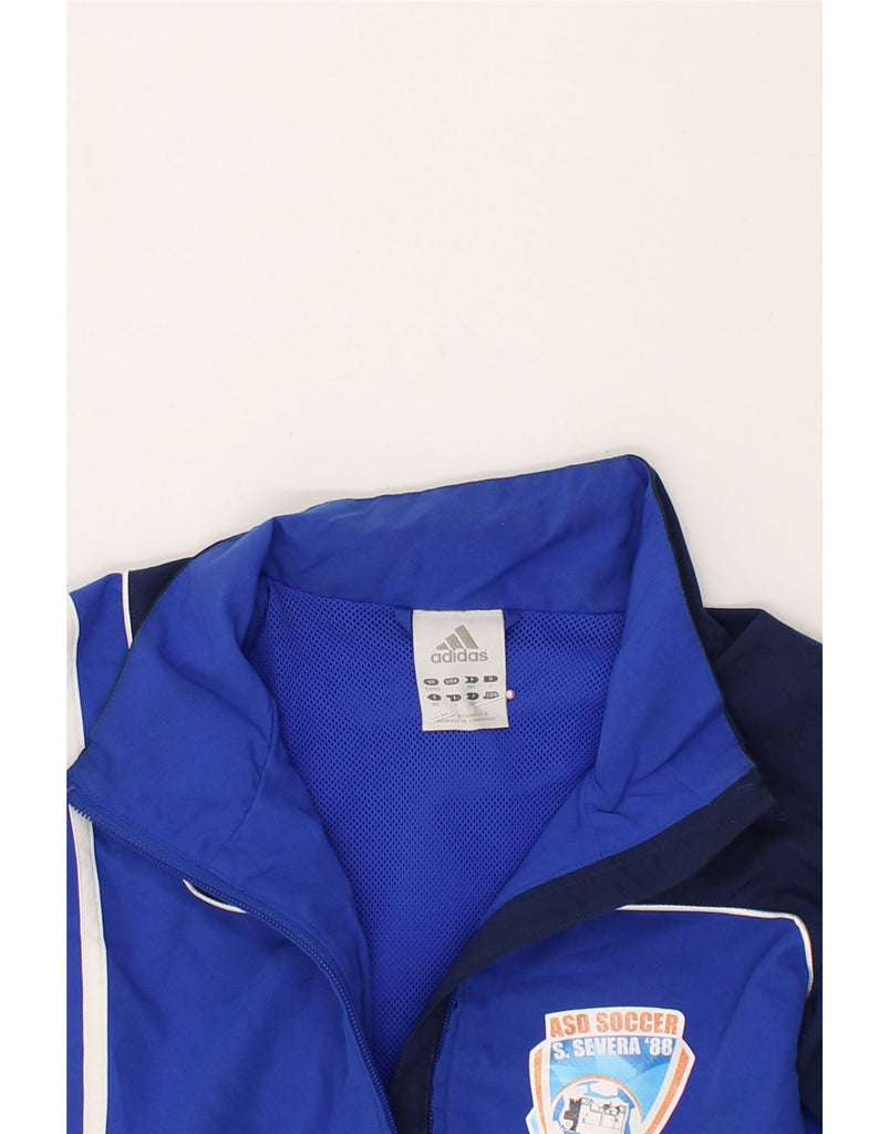 ADIDAS Mens Tracksuit Top Jacket UK 42/44 Large Blue | Vintage Adidas | Thrift | Second-Hand Adidas | Used Clothing | Messina Hembry 