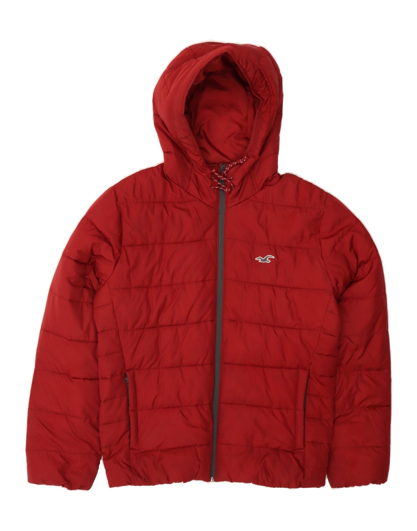 Hooded Puffer Red Hollister Puffer Jacket Hollister Redondo Down