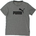 PUMA Mens Graphic T-Shirt Top Medium Grey Cotton Vintage Puma and Second-Hand Puma from Messina Hembry 