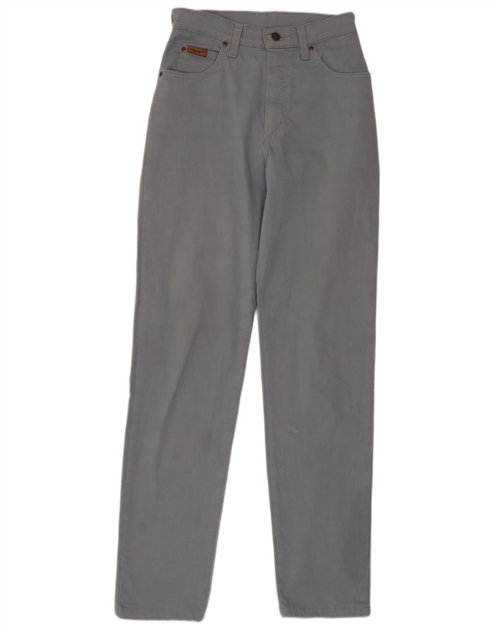 WRANGLER Womens Tapered Jeans W27 L32 Grey