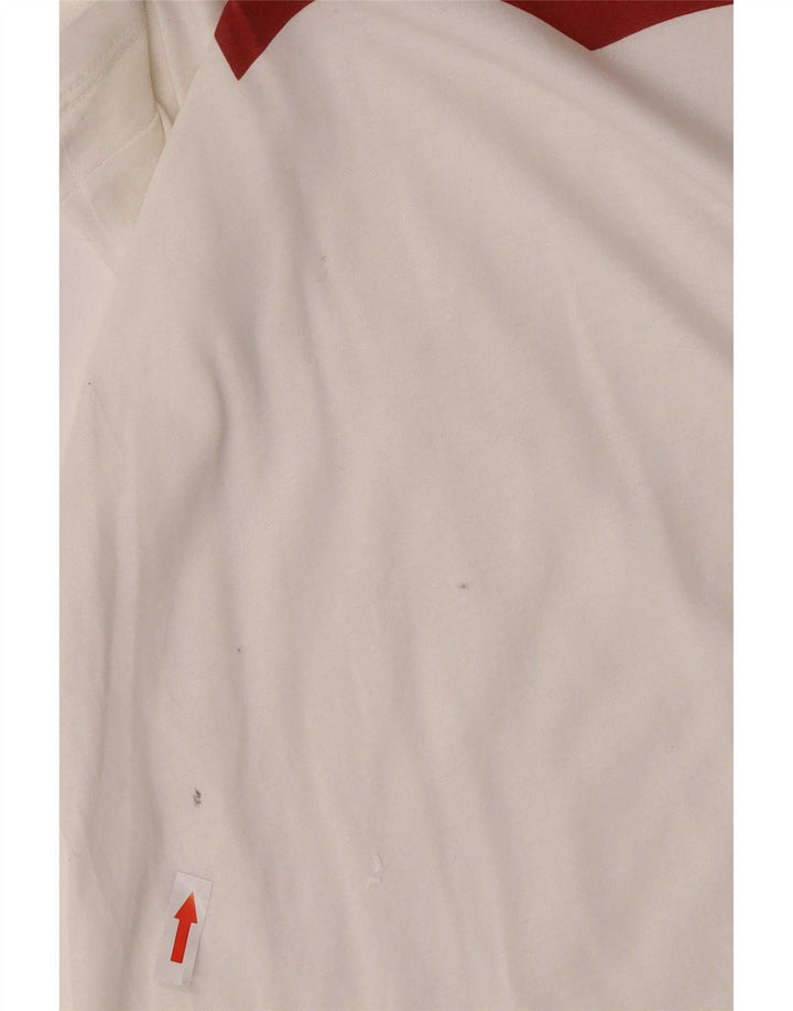 Levi's Womens Graphic T-Shirt Top UK 12 Medium White