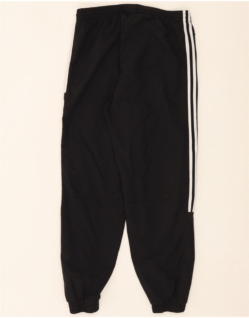 ADIDAS Mens Graphic Tracksuit Trousers Joggers Medium  Black Polyamide Vintage Adidas and Second-Hand Adidas from Messina Hembry 