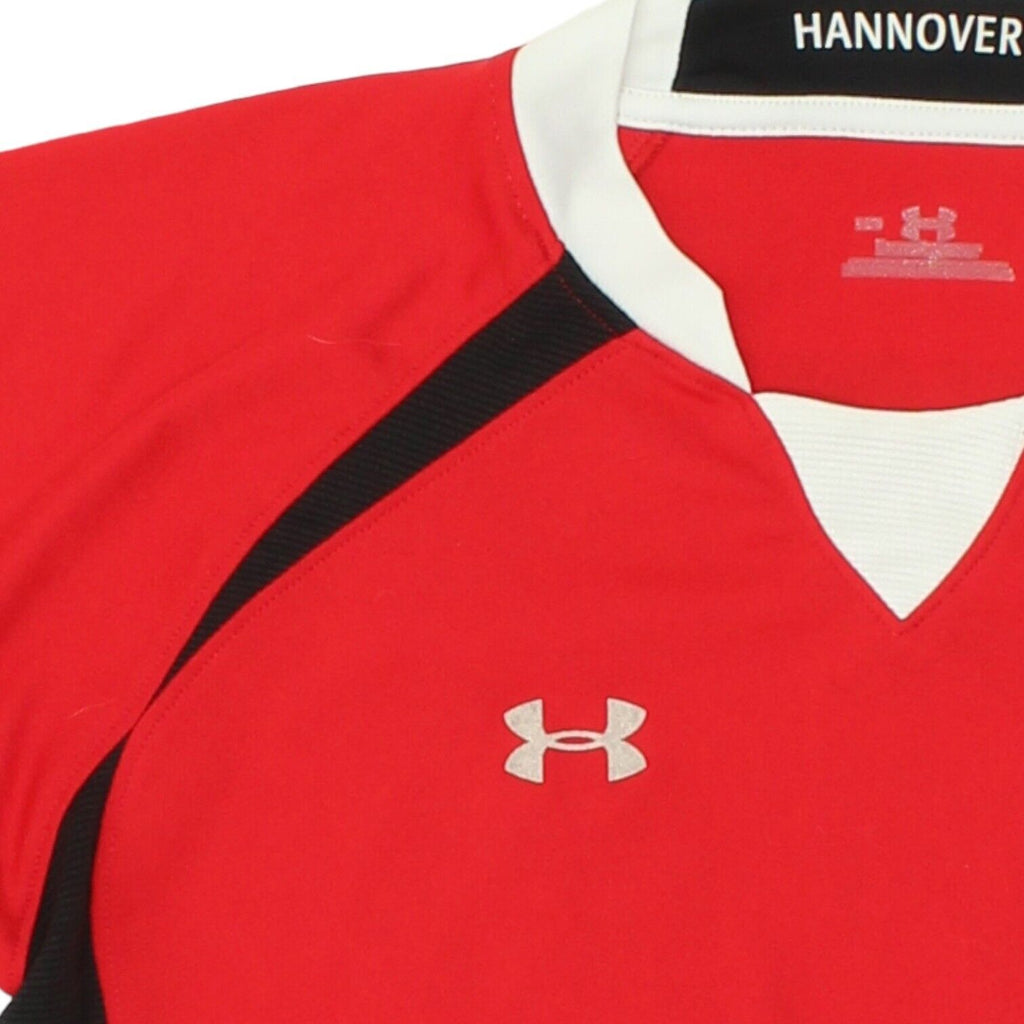 Hannover 96 2009-10 Under Armour Jiří Štajner Mens Home Shirt | Vintage Football Vintage Messina Hembry and Second-Hand Messina Hembry from Messina Hembry 