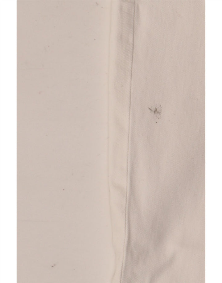 Jack & Jones Mens Slim Jeans W30 L26 White Cotton