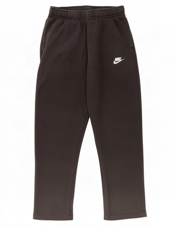 Nike Mens Crop Tracksuit Trousers Small Black Cotton