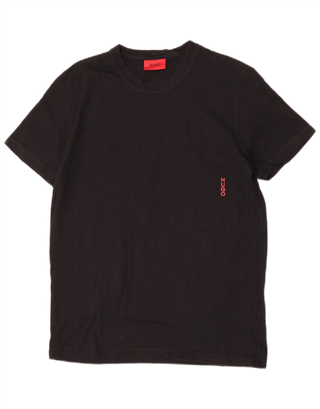 Hugo Boss Mens T-Shirt Top Small Black Cotton