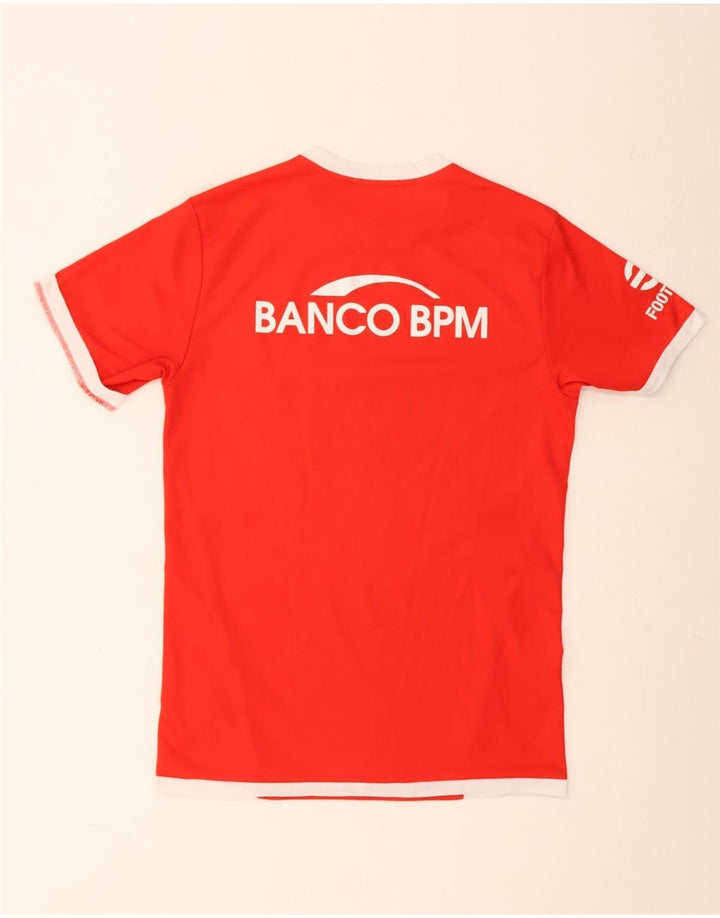 Puma Mens AC Milan Graphic T-Shirt Top Small Red Colourblock Polyester