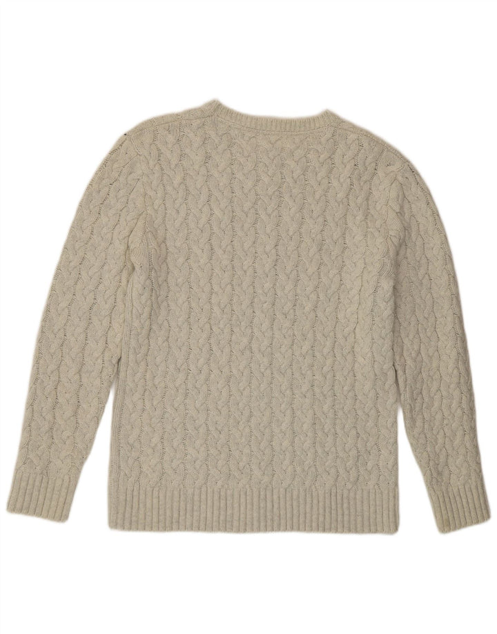 Tommy Hilfiger Mens Regular Fit Crew Neck Jumper Sweater Medium White