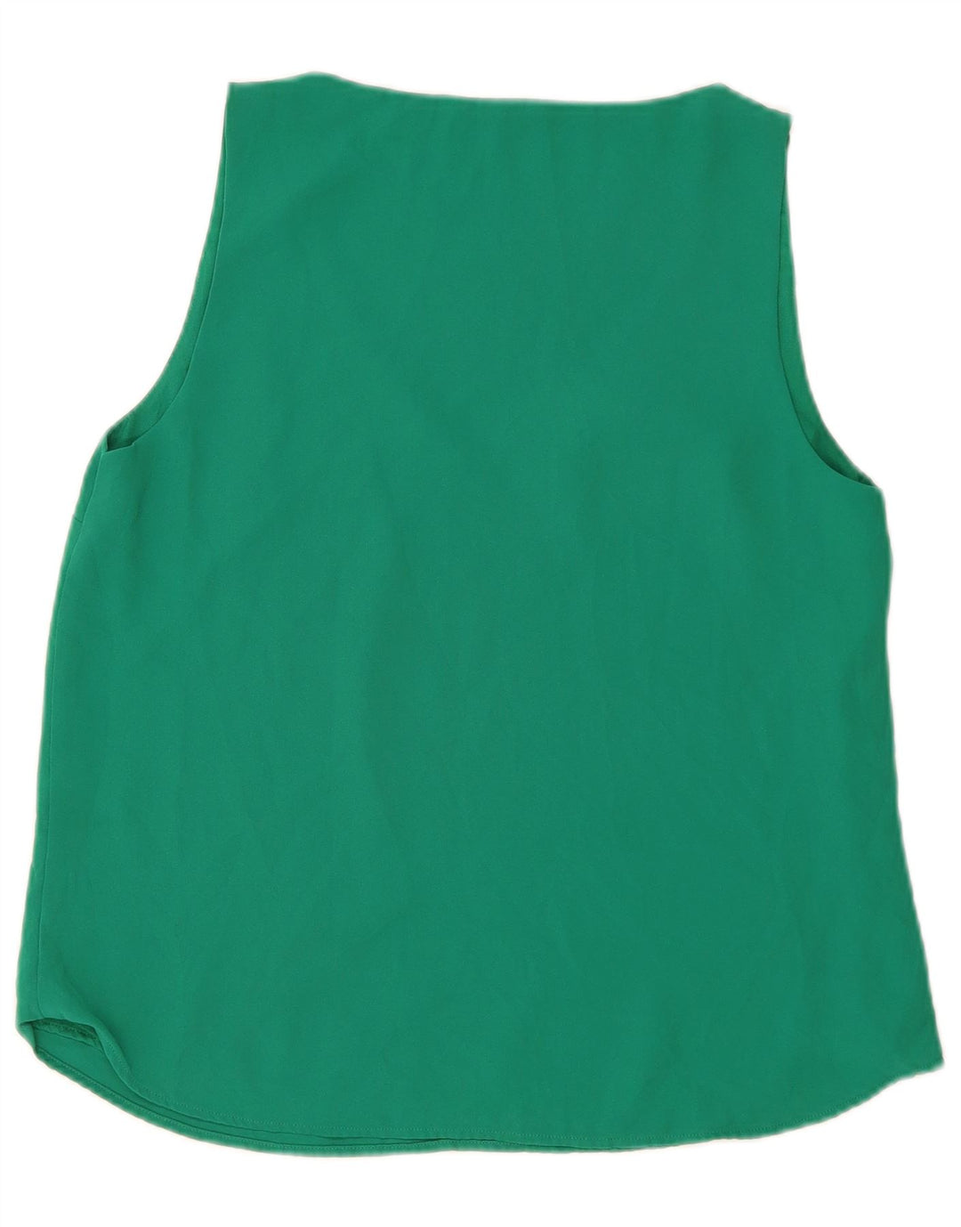Oasis Womens Sleeveless Blouse Top UK 14 Medium Green