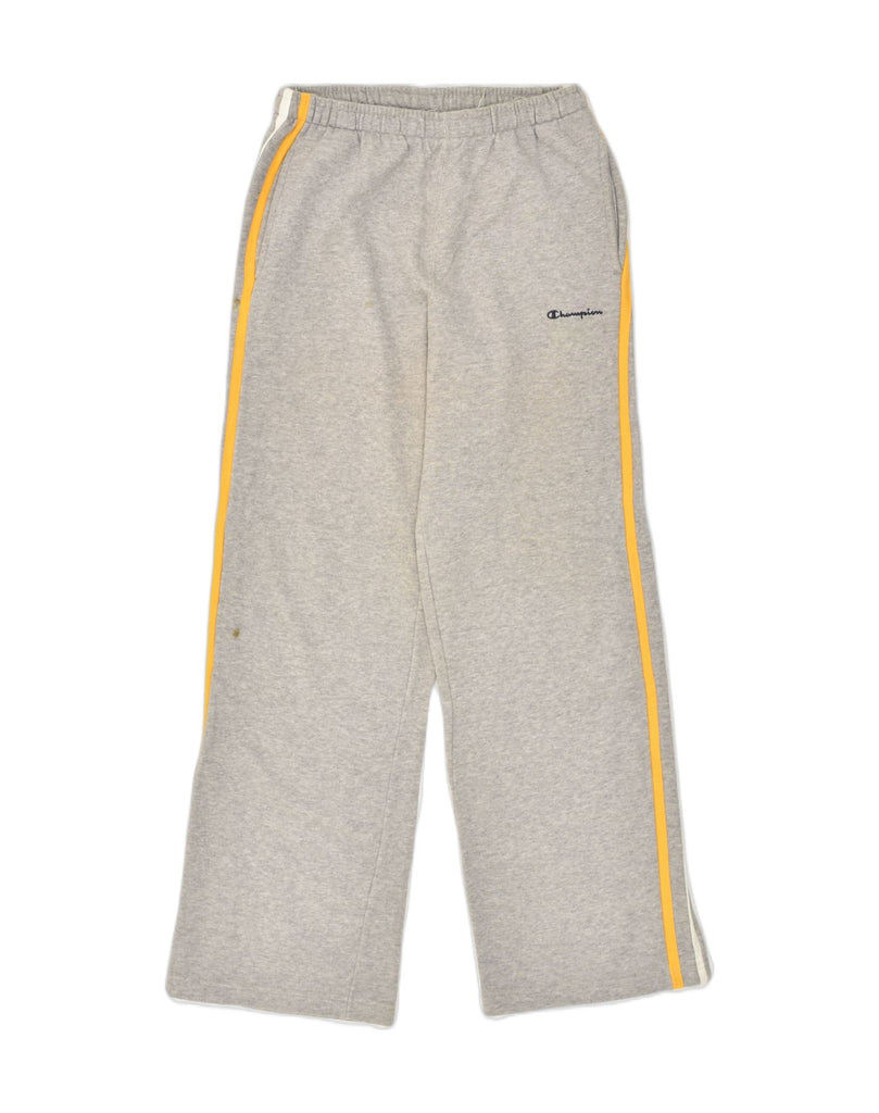 CHAMPION Boys Tracksuit Trousers 13-14 Years XL Grey Cotton | Vintage Champion | Thrift | Second-Hand Champion | Used Clothing | Messina Hembry 