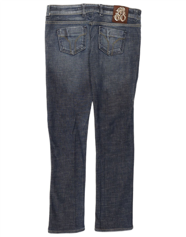 MISS SIXTY Womens Low Waist Slim Jeans W28 L29 Blue Cotton